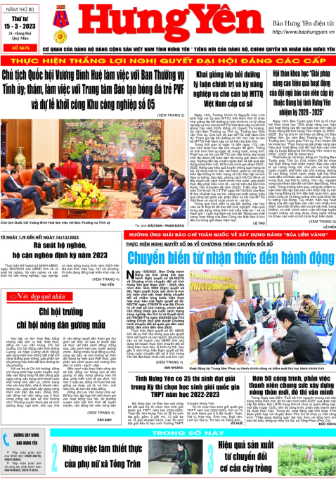 Báo in ngày 15.3.2023