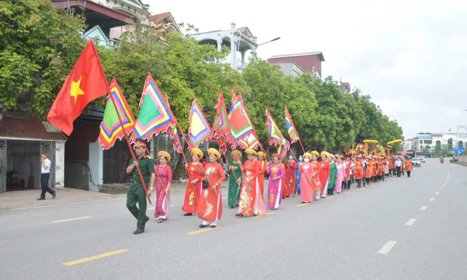 Chùm ảnh: Đặc sắc lễ hội truyền thống ở Hưng Yên