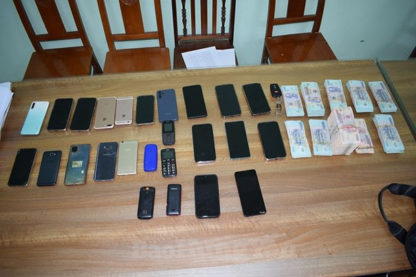 Vật chứng thu được của vụ án