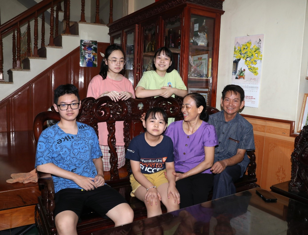 Gia đình ông Lương Văn Tâm