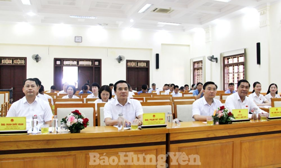 Kỳ họp thứ Bảy - HĐND thành phố Hưng Yên nhiệm kỳ 2021-2026