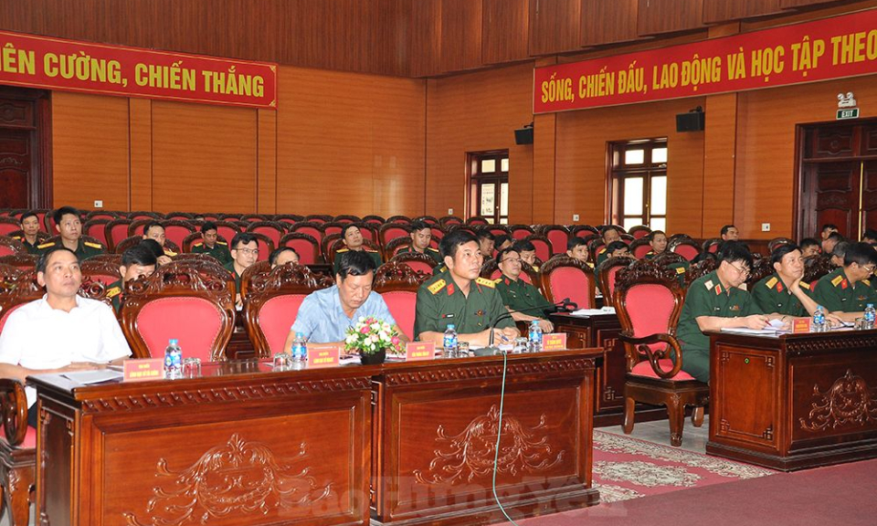 Bộ Chỉ huy Quân sự tỉnh: Sơ kết thực hiện nhiệm vụ quân sự, quốc phòng địa phương 6 tháng đầu năm 2023