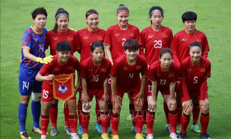 Đội tuyển Bóng đá nữ Việt Nam nhận niềm vui trước World Cup 2023