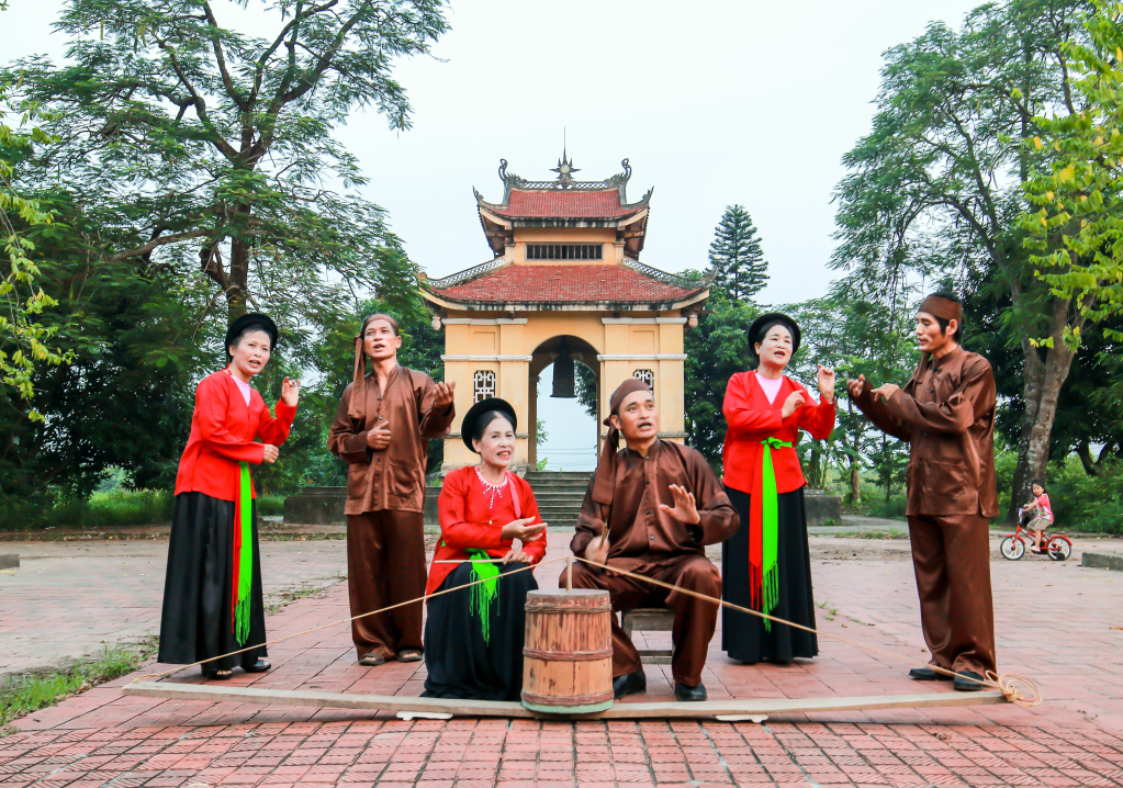 Nghệ thuật hát trống quân của Hưng Yên là di sản văn hoá phi vật thể quốc gia 