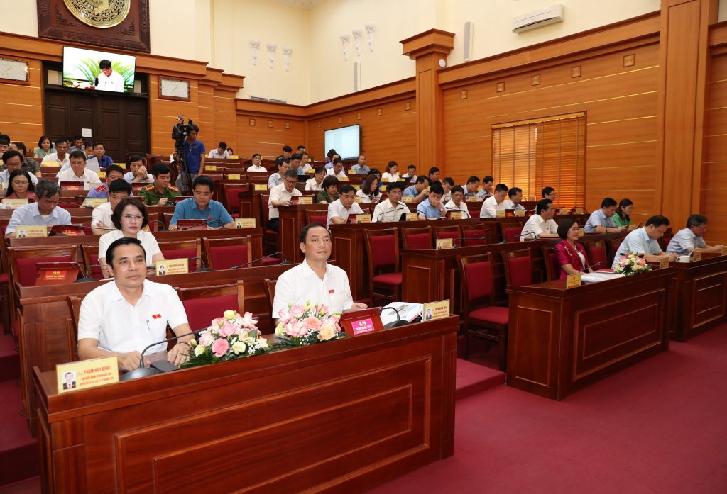 Các đại biểu dự kỳ họp