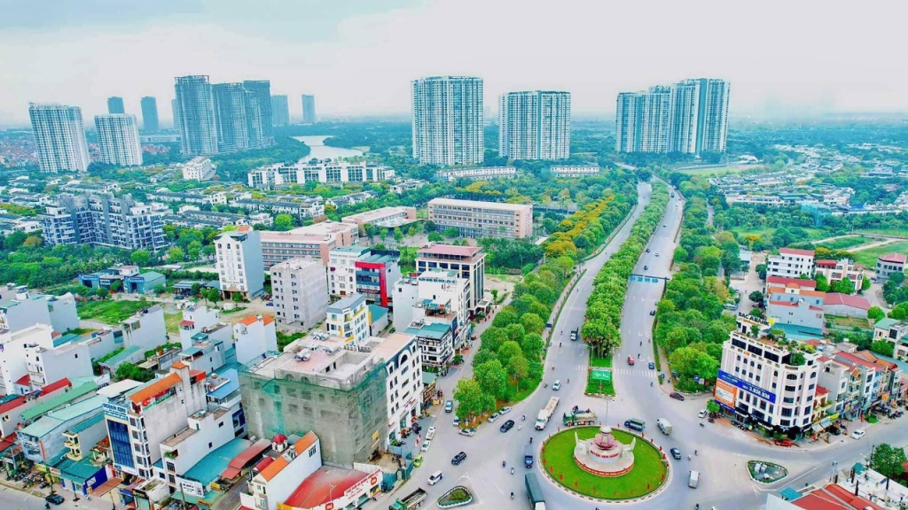 Hạ tầng huyện Văn Giang được xây dựng hiện đại và đồng bộ 