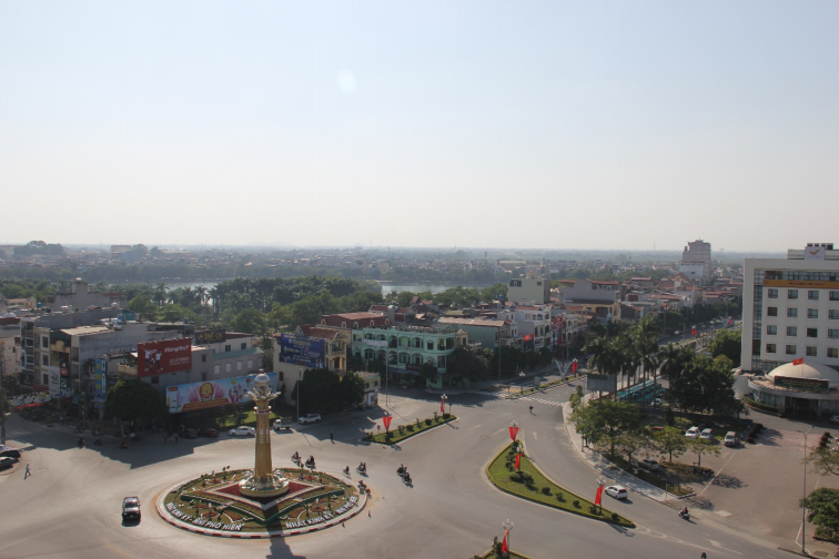 Cảnh quan thành phố Hưng Yên hôm nay