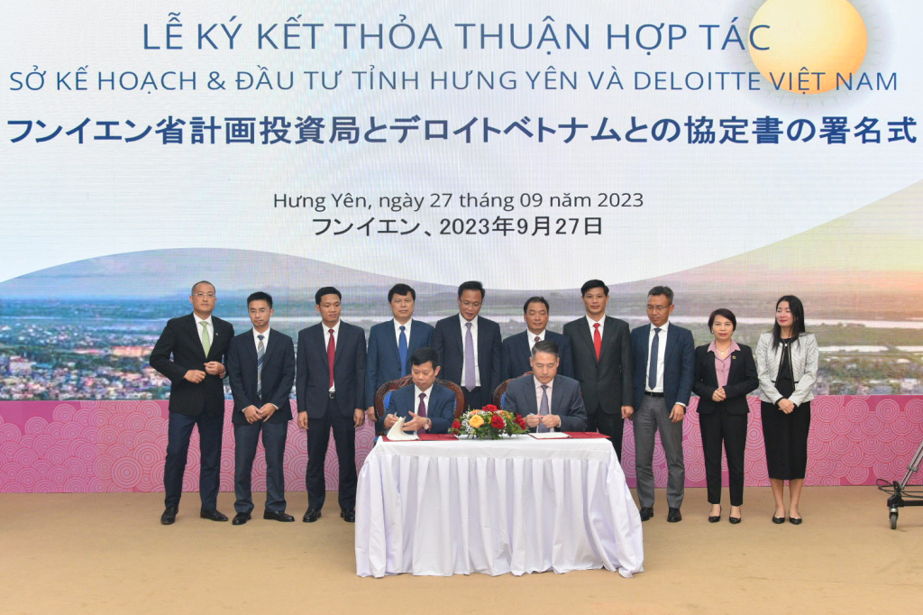 Ký kết thỏa thuận hợp tác xúc tiến đầu tư giữa Sở Kế hoạch và Đầu tư và Công ty TNHH Deloitte Việt Nam
