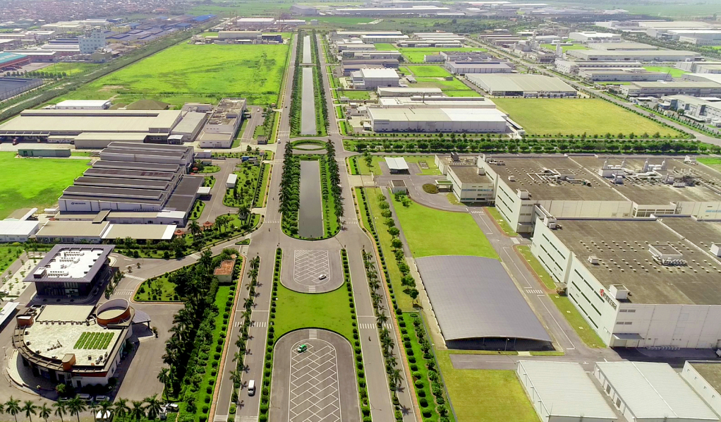 Khu công nghiệp Thăng Long II tiếp nhận gần 100 dự án FDI