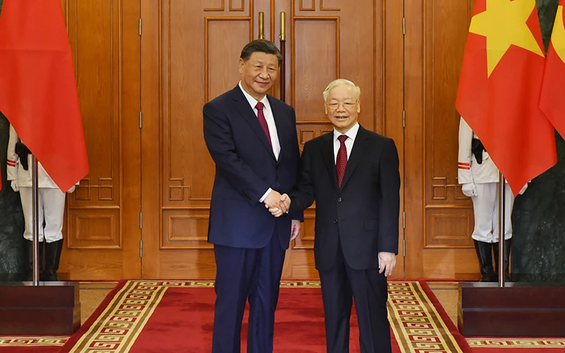 Dấu mốc lịch sử, đưa quan hệ Việt Nam-Trung Quốc lên tầm cao mới