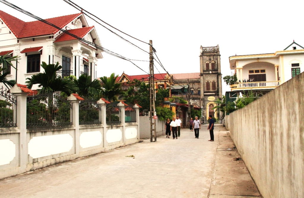 Một góc khu dân cư Ngọc Đồng, xã Ngọc Thanh (Kim Động)