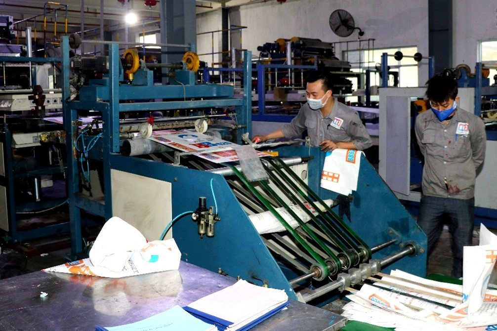 Sản xuất tại Công ty cổ phần Thuận Đức (Kim Động)