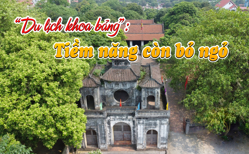 "Du lịch khoa bảng": Tiềm năng còn bỏ ngỏ