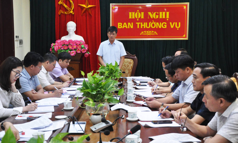 Kiểm tra về công tác thanh tra, kiểm tra, giải quyết đơn thư khiếu nại, tố cáo tại huyện Văn Lâm