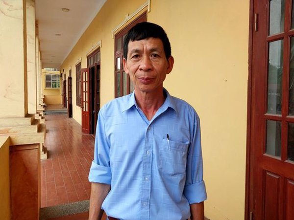 Ông Lê Đức Long, Trưởng ban Công tác Mặt trận thôn Dị Chế, xã Dị Chế (Tiên Lữ)