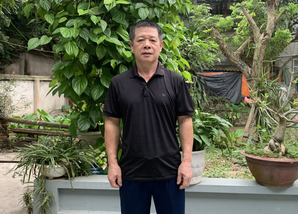 Ông Nguyễn Văn Sông, xã Văn Nhuệ (Ân Thi)
