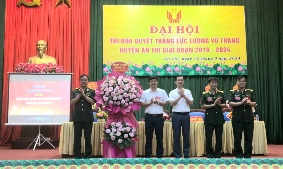 Đại hội Thi đua Quyết thắng lực lượng vũ trang huyện Ân Thi giai đoạn 2019 – 2024