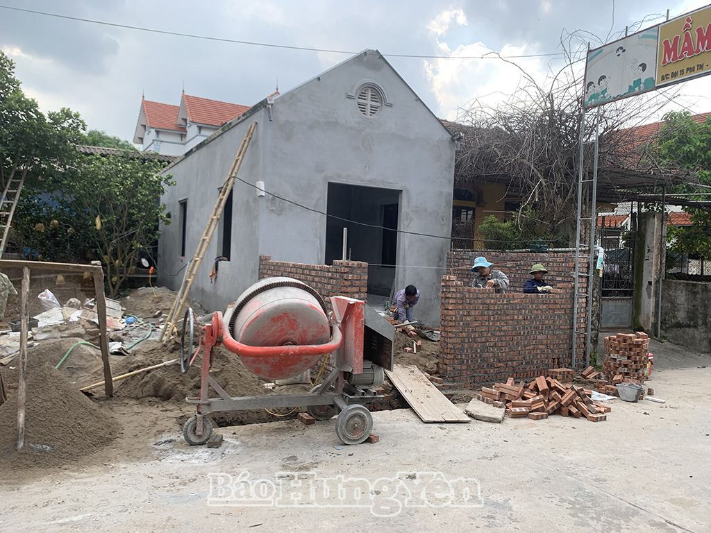 Hỗ trợ xây nhà ở tặng hộ nghèo tại xã Mễ Sở