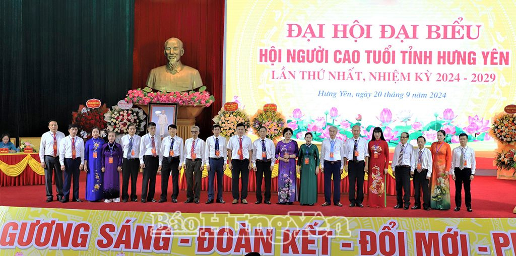 Ban Chấp hành Hội NCT tỉnh nhiệm kỳ 2024 - 2029 