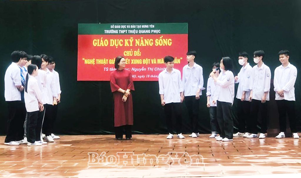 Giáo dục kỹ năng sống cho học sinh nhằm xây dựng trường học thân thiện