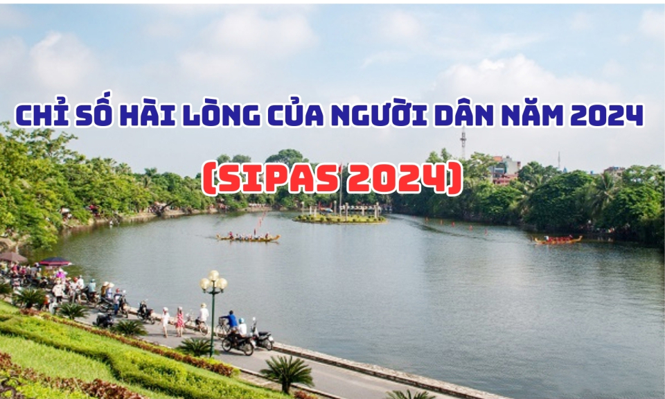 Chỉ số hài lòng của người dân năm 2024 (SIPAS 2024)