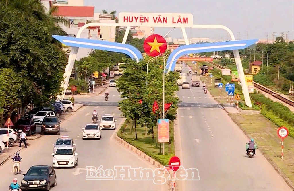 Huyện Văn Lâm có tốc độ phát triển đô thị nhanh