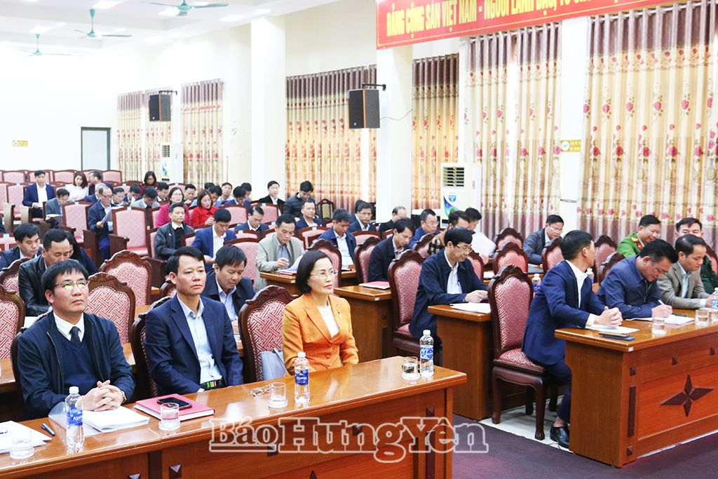 Các đại biểu dự hội nghị