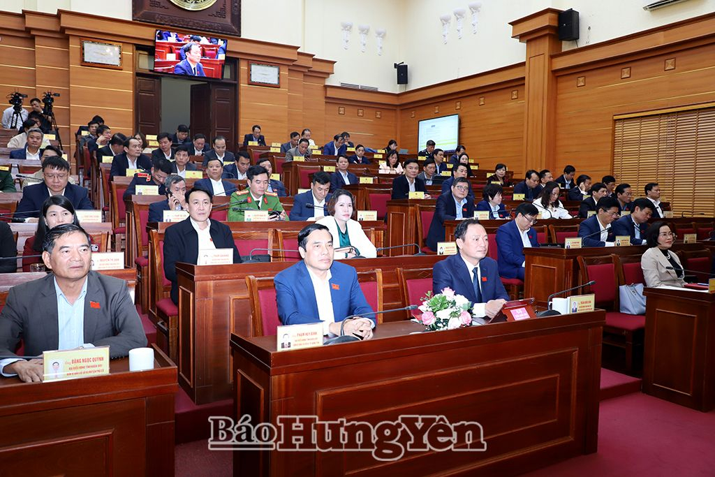 Các đại biểu dự phiên bế mạc kỳ họp