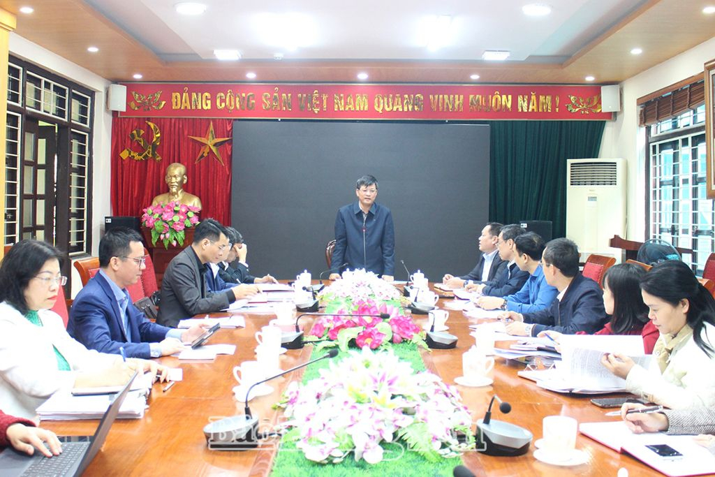  Tổ giám sát làm việc tại Sở Nông nghiệp và Môi trường