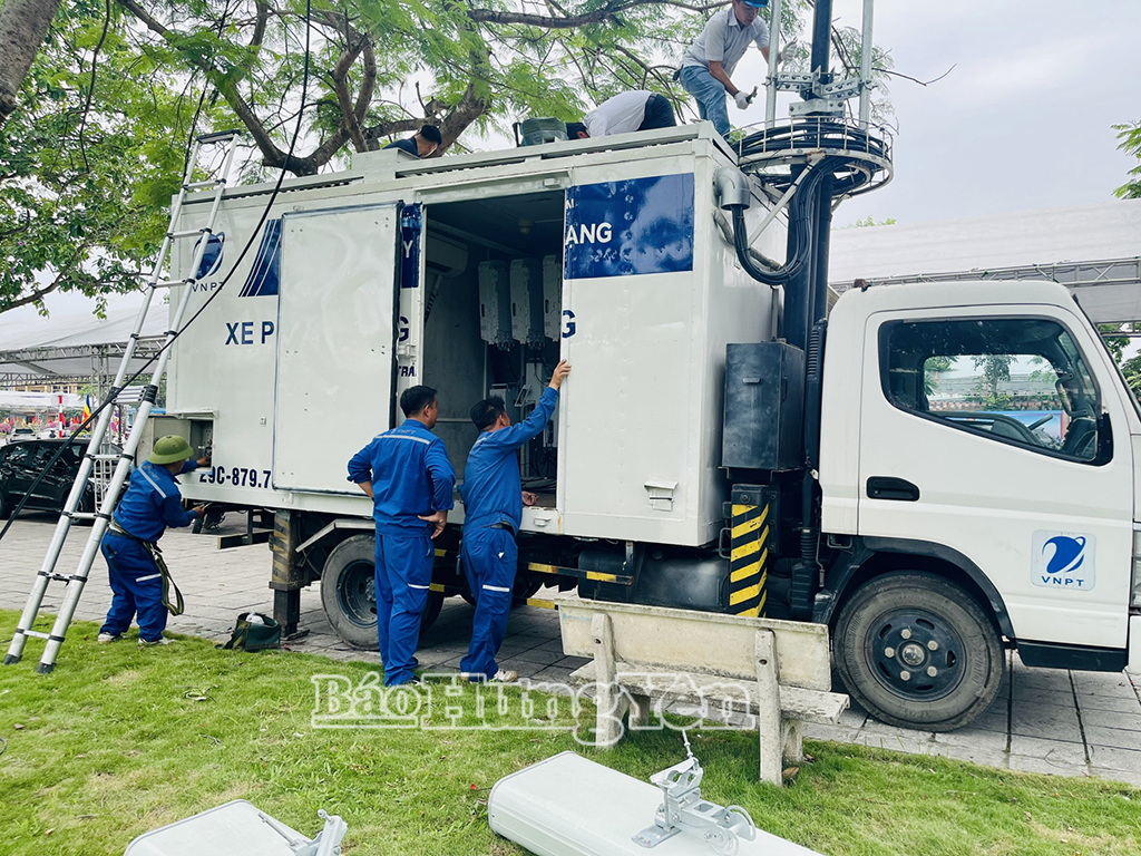 Các nhà mạng triển khai phương án bảo đảm an toàn, thông suốt hệ thống thông tin liên lạc trong suốt thời gian diễn ra sự kiện