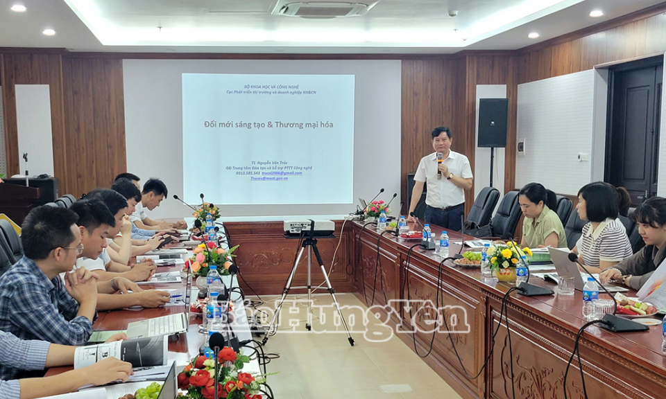 Bồi dưỡng kiến thức cho các tổ chức trung gian của thị trường khoa học và công nghệ