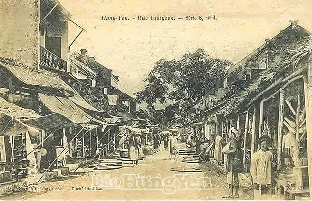 Phố Hiến xưa. Ảnh tư liệu