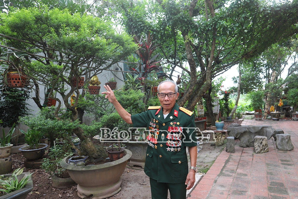 Ông Nguyễn Đức Thụy, Anh hùng Lực lượng vũ trang nhân dân ở xã Toàn Thắng