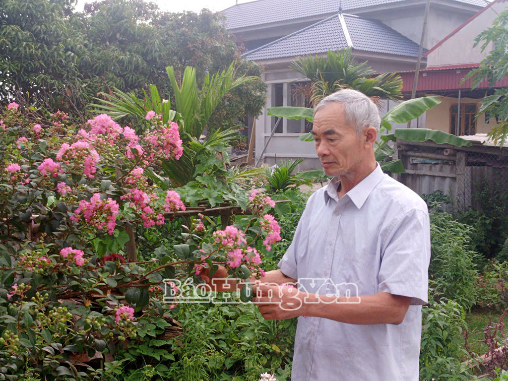Đảng viên Doãn Văn Vượt, Chi bộ thôn Giai Lệ, xã Lệ Xá
