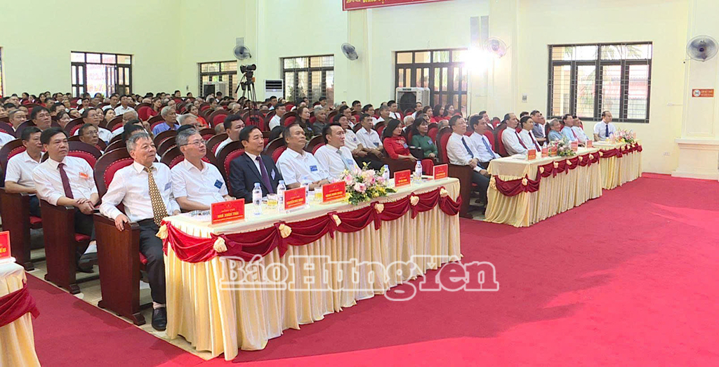 Các đại biểu dự Đại hội đại biểu Đảng bộ xã Hoàn Long lần thứ Inhiệm kỳ 2025 - 2030