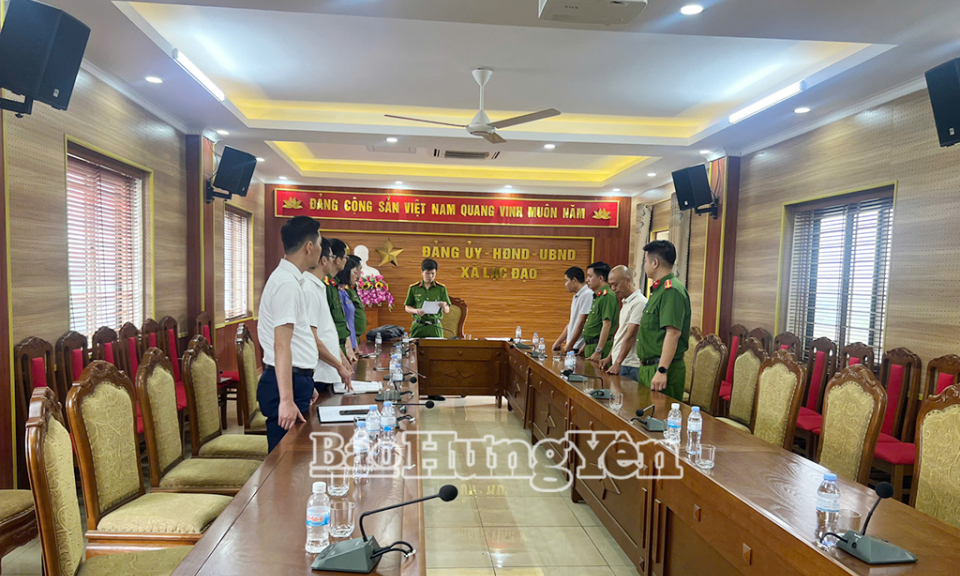 Cơ quan Cảnh sát điều tra Công an tỉnh Hưng Yên: Bắt tạm giam 2 đối tượng về tội vi phạm quy định về phòng cháy, chữa cháy