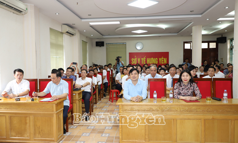 Sở Y tế: Công bố các quyết định về công tác cán bộ