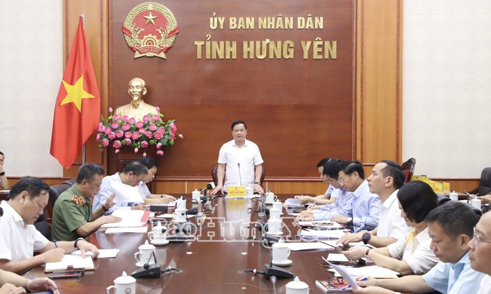 UBND tỉnh đánh giá kết quả tổ chức triển khai thực hiện vận hành chính quyền địa phương 2 cấp