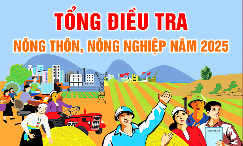 Tổng điều tra nông thôn, nông nghiệp năm 2025