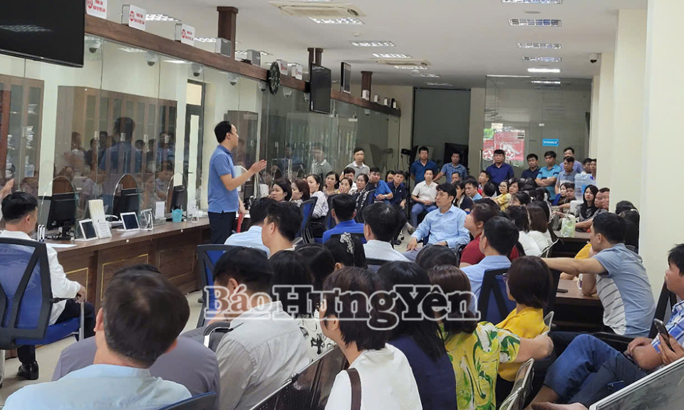 Tập huấn sử dụng Hệ thống thông tin giải quyết thủ tục hành chính
