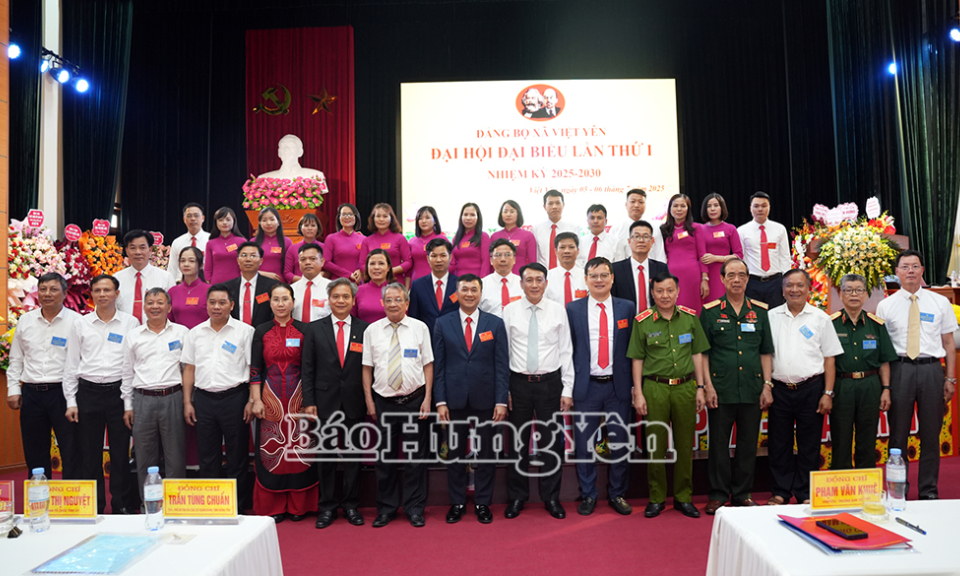 Đại hội đại biểu Đảng bộ xã Việt Yên lần thứ I, nhiệm kỳ 2025 – 2030
