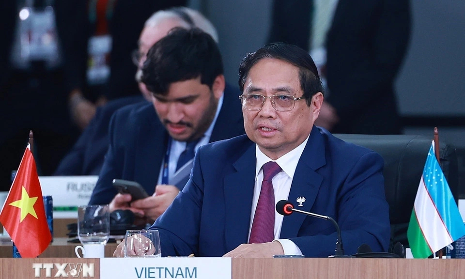 Thủ tướng đề xuất "3 tiên phong" chiến lược với BRICS và các nước đối tác