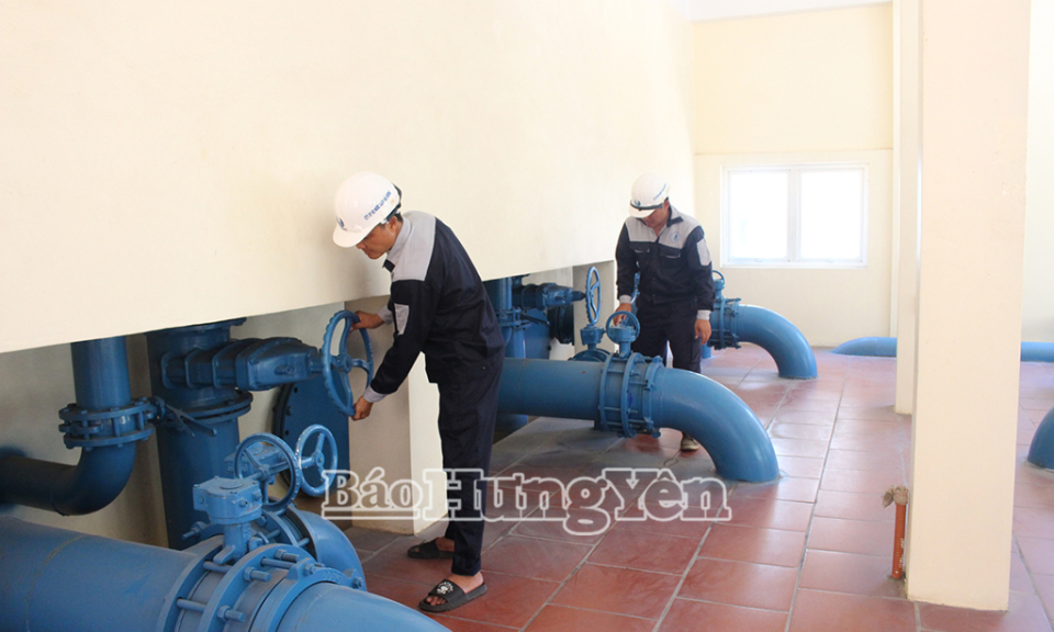 Công ty TNHH cấp nước Hải Hưng: Thu nhập người lao động đạt 8 - 20 triệu đồng/người/tháng