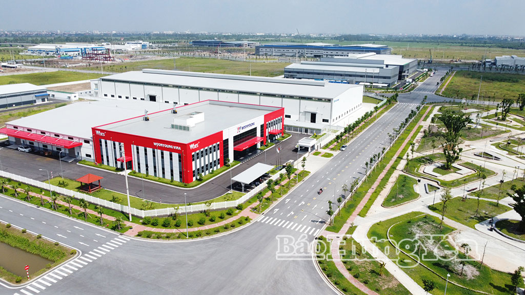 Dự án sản xuất thiết bị điện của Công ty TNHH Woonyoung Vina mới đi vào hoạt động tại KCN Sạch.
