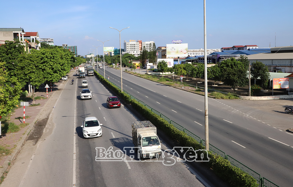 Phố Bần Yên Nhân hôm nay - nơi diễn ra trận đánh đồn Bần nổi tiếng trong kháng chiến chống thực dân Pháp xâm lược năm 1945.