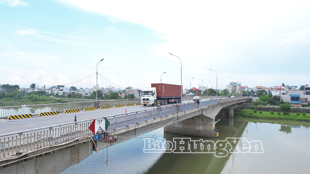 Cầu Thái Bình đã lưu thông trở lại bình thường.