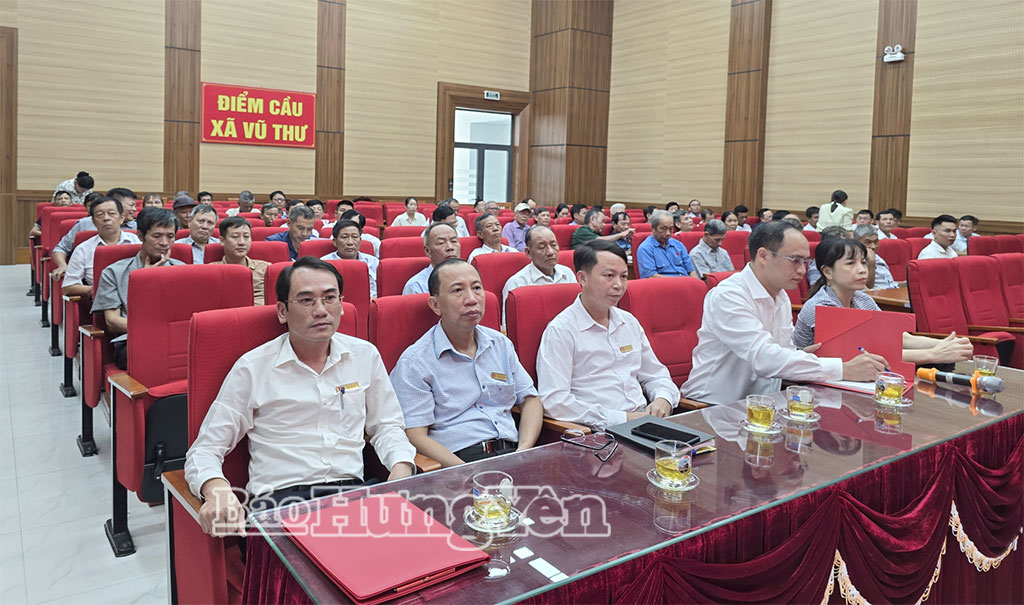 Các đại biểu tham gia lớp bồi dưỡng.