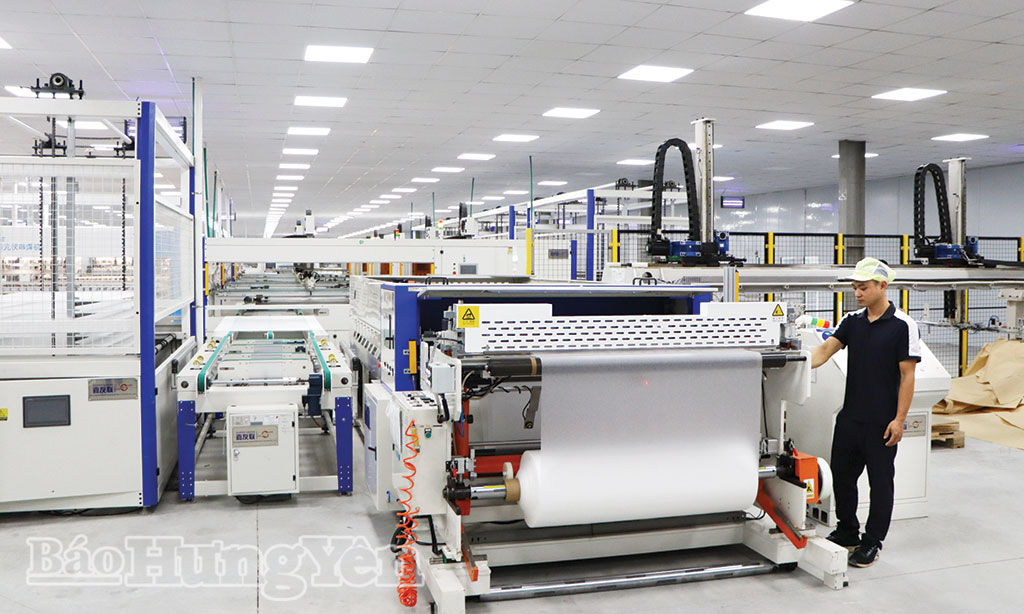  Dây chuyền sản xuất tấm pin năng lượng mặt trời của Công ty Cổ phần Damsan
