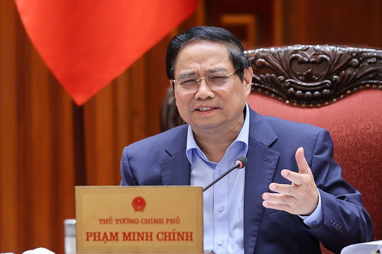 Thủ tướng chỉ đạo tiếp tục rà soát các nhóm đối tượng để đề xuất các giải pháp đột phá, khác biệt - Ảnh: VGP/Nhật Bắc