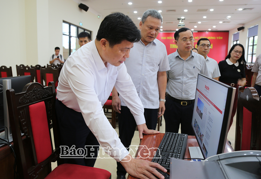Chuẩn bị chu đáo các điều kiện phục vụ tổ chức Đại hội đại biểu Đảng bộ tỉnh Hưng Yên lần thứ I, nhiệm kỳ 2025 - 2030